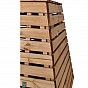 Dřevěný kompostér 800 L pyramida - česká výroba