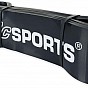 ScSPORTS posilovací guma, 200 cm, černá