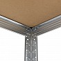 Kovový regál Easy 2 ks 160x80x40 cm, 4 police, nosnost 640kg