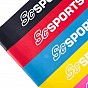 ScSPORTS odporová guma, 13,5 kg, červená