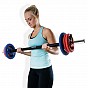ScSPORTS sada litinových kotoučů, 2 x 1 kg