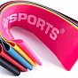 ScSPORTS odporová guma, odpor 4 kg, růžová