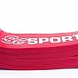 ScSPORTS odporová guma 4,5 cm, tm. růžová