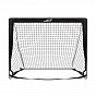Sada 2 pop-up fotbalových branek 120 × 90 cm, černá