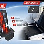 Potah sedadla Seasons - vyhřívaný s ventilací, 12V