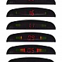 Parkovací asistent - 4 senzory, LED display, bezdrátový