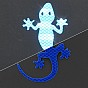 Samolepící dekorace Gecko - modrá