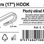 Stěrač Flat bulk (hook) 17" - 430 mm