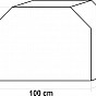 Kryt grilu 100 x 95 x 60 cm (BARREL)