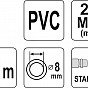 Hadice vzduchová PVC 8mm, 20m