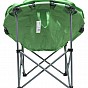 Kempingová skládací židle FLOWERS, zelená