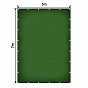 JAGO Plachta 650 g/m², hliníková oka, zelená, 5 x 7 m