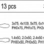 Vložka do zásuvky - sada šroubováků 13ks