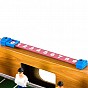 Mini stolní fotbálek s nožičkami, 70 x 37 x 25 cm, sv. dřevo