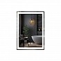 IREDA Koupelnové zrcadlo s LED osvětlením, 80 x 60 cm
