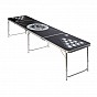 Beer Pong stolní sada s nastavitelnou výškou, 240 x 61 cm