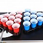 Beer Pong stolní sada s nastavitelnou výškou, 240 x 61 cm
