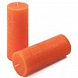 Oranžová parafínová svíčka rustikální 20 cm, 90 h, sada 2 ks