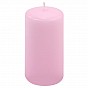Růžová parafínová svíčka 11,5 cm, 30 h hoření, sada 12 ks