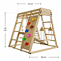 Dětské vnitřní dřevěné hřiště se skluzavkou, skládací velké