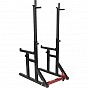 Gorilla Sports Stojan na dřepy s příslušenstvím, 50 mm