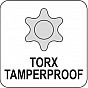 Sada klíčů TORX s otvorem 7 ks