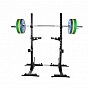 Gorilla Sports Stojan na dřepy s příslušenstvím, 140 kg