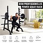Gorilla Sports Stojan na dřepy Power Squat Rack, 186 cm