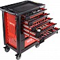 Pojízdná dílenská skříňka s nářadím - 7 zásuvek