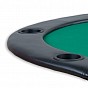 GamesPlanet® Poker podložka, 208 x 106 x 3 cm, zelená