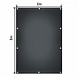 JAGO Plachta 650 g/m², hliníková oka, antracit, 2 x 3 m