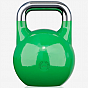 Gorilla Sports Soutěžní kettlebell, zelený, 24 kg