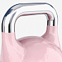 Gorilla Sports Soutěžní kettlebell, růžový, 8 kg