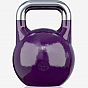 Gorilla Sports Soutěžní kettlebell, fialový, 20 kg