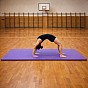 Gymnastická podložka XXL 210 × 110 × 2 cm fialová