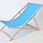 Bahama dřevěné lehátko, modré