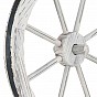 Garthen dřevěné kolo, stylová rustikální dekorace - 45 cm