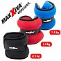 MAXXIVA Zátěžové manžety 2 x 1 kg, modré