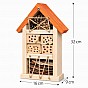 Hmyzí hotel pro užitečný hmyz 32×16 cm, česká výroba