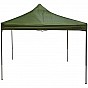 Párty stan nůžkový 3x3m zelený WATERPROOF