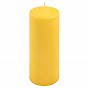 Žlutá parafínová svíčka 20 cm, 80 h hoření, sada 4 ks