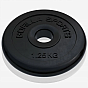 Gorilla Sports Činkový kotouč 1,25 kg, litinový, pogumovaný