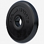 Gorilla Sports Činkový kotouč 1,25 kg, litinový, pogumovaný