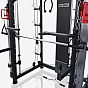 Gorilla Sports Multifunkční kladková věž, 219 cm, černá