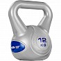 MOVIT Kettlebell činka 12 kg, tm. modrá