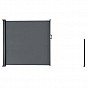 Výsuvná boční zástěna, 300 x 180 cm, tmavě šedá