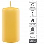 Žlutá parafínová svíčka 11,5 cm, 30 h hoření, sada 12 ks