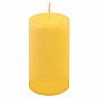 Žlutá parafínová svíčka 11,5 cm, 30 h hoření, sada 12 ks