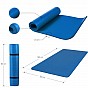 Gorilla Sports Podložka na jógu, 190 x 60 cm, tmavě modrá