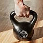 Gorilla Sports Sada kettlebell činek, plast, 8 + 16 kg